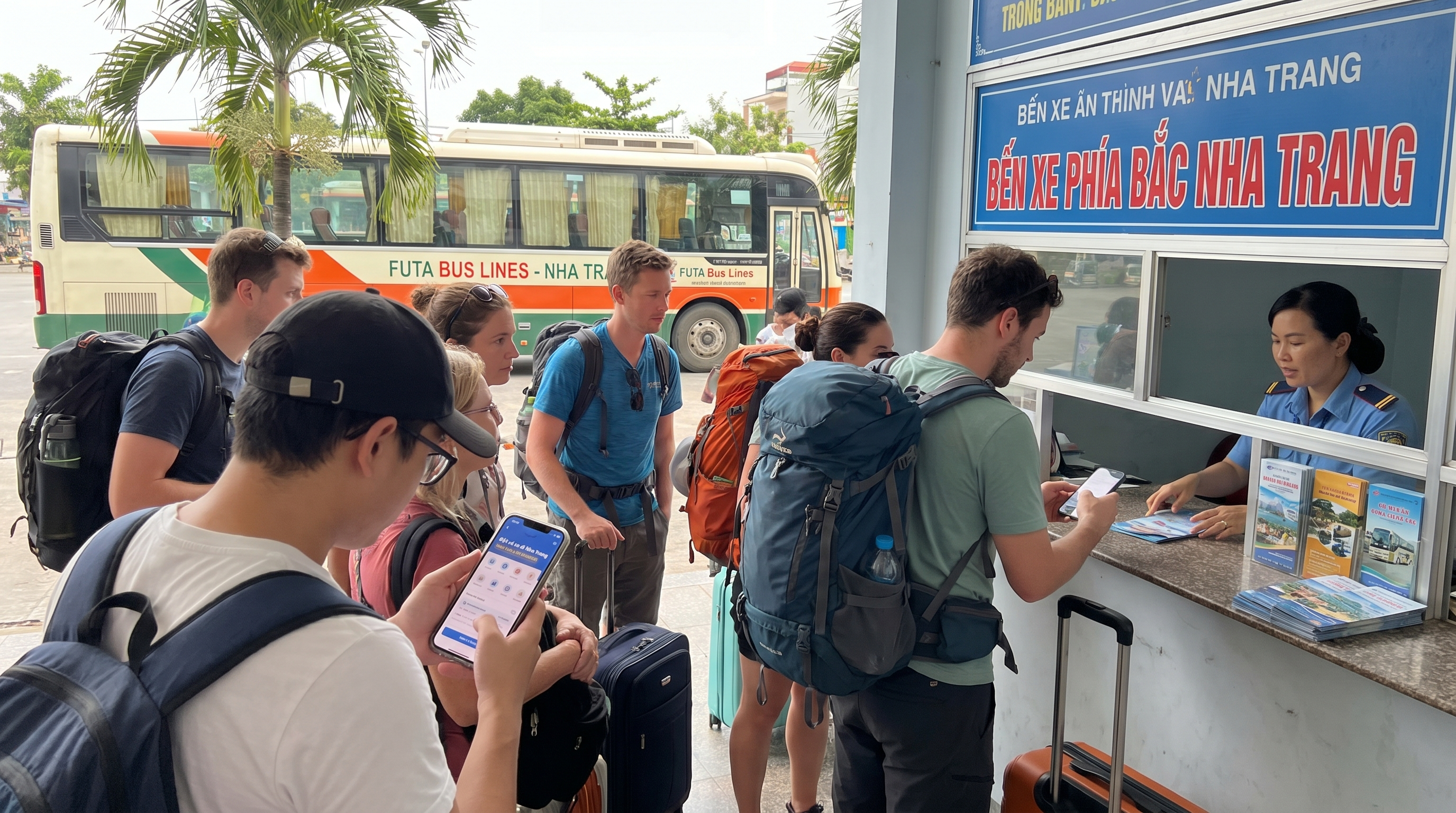 Cách đặt vé xe đi Nha Trang 2026: 6 bước đơn giản
